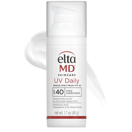 uv-daily-spf40-hydrating-sunscreen-scottsdale.jpg UV Daily SPF 40 sunscreen for dry or sensitive skin with hydrating glow finish recommended by Scottsdale nurse