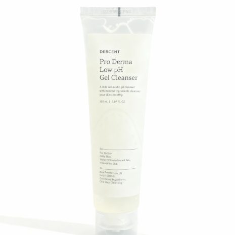 Pro Derma Low pH Gel Cleanser gentle daily face wash that removes sunscreen and impurities while supporting the skin barrier